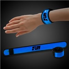 Blue LED Slap Bracelet
