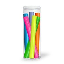 Broadline Fluorescent Highlighters - 6 Pack Tube Set