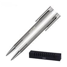 Brushed Silver Ballpoint Pen