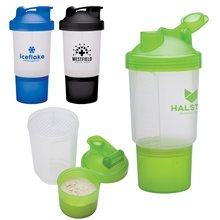 Custom 16 Oz. Mini Fitness Shaker Bottle 