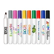Bullet Tip Dry Erase Markers - Full Color Decal Print - USA Made