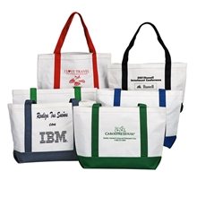 Canvas Tote Bag with Hand Shoulder Straps