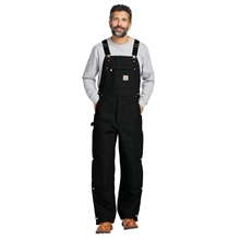 Carhartt(R) Short Firm Duck Insulated Bib Overalls