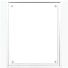 Certificate Holder - Clear on Clear - 8 1/2 x 11 Insert