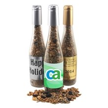 Champagne Bottle with Trail Mix