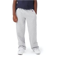 Champion Youth Powerblend(R) Open - Bottom Fleece Pant with Pockets - ALL