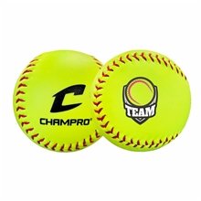 Champro Optic Yellow Synthetic Leather Softball