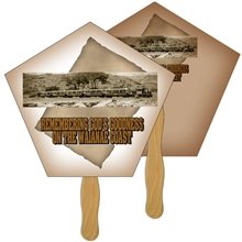 Church Digital Hand Fan (2 Sides)- Paper Products