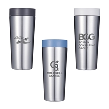 Circular 16 oz Recycled Stainless Cup, Laser - Premium