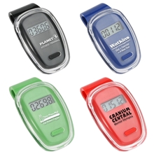 Clear Cover Fitness First Pedometer