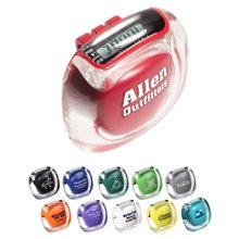 Acrylic Cover Clearview Multifunction Pedometer