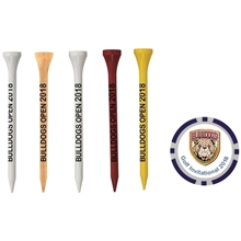 Clubhouse Pak Poker Chip - Tee Set