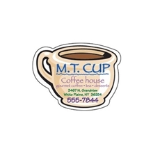 Coffee Cup - Die Cut Magnets