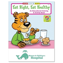 Coloring Book Feel Good Eat Healthy