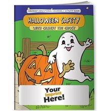 Coloring Book - Halloween Safety With Gilbert The Ghost