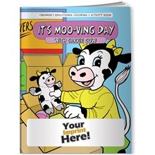 Coloring Book - Its Moo - ving Day With Carrie Cow