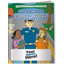 Coloring Book - My Visit With a Police Officer