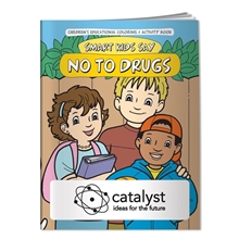 Coloring Book Smart Kids Say No To Drugs