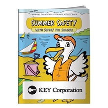 Coloring Book Summer Safety