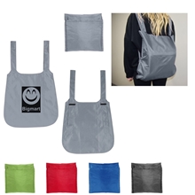 Convertible Ripstop Tote Bag Backpack