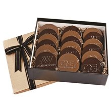 Cookie Gift Box with 18 Round Cookies
