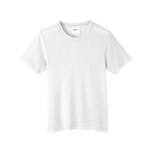 Core 365 Youth Fusion ChromaSoft Performance T - Shirt - WHITE