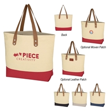 Cotton Canvas Alison Tote Bag