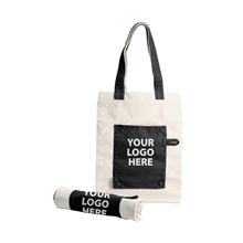 Cotton Canvas Roll - Up Tote