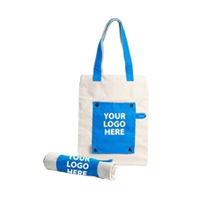 Cotton Canvas Roll - Up Tote