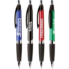 Cubano Ballpoint Pen with Rubber Grip