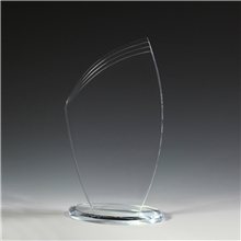 Allure Acrylic Award - Geometric Shaped - 7 1/4