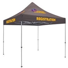 Deluxe 10 Tent (Full - Color Imprint, 4 Locations)