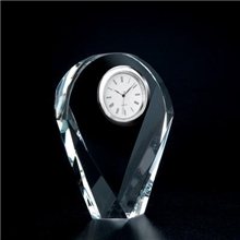 Designer Crystal Arch Clock