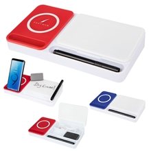 Desk Organizer With Wireless Charger Dry Erase Board