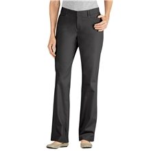 Dickies Ladies Curvy Fit Straight Leg Flat Front Pant