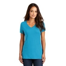District Made Ladies Perfect Weight V - Neck Tee - COLORS