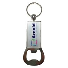 Dome Bottle Opener Key Tag