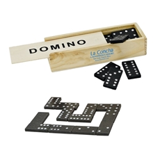 Domino Set with Wooden Case