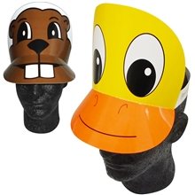 Duck / Pig / Beaver Visor - Paper Products