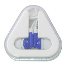 Ear Buds with Triangle Case