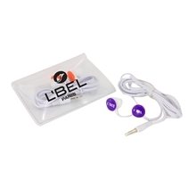 Button Style Earbuds with Pouch