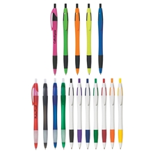 Contoured body barrel pen