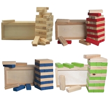 Eco - Friendly Wooden Tower Puzzle Game