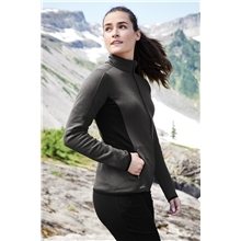 Eddie Bauer(R) Ladies Full - Zip Heather Stretch Fleece Jacket
