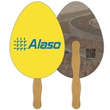 Egg Recycled Hand Fan - Paper Products