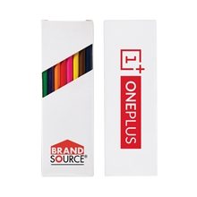 Eight - Color 7 Wooden Pencil Set In White Box