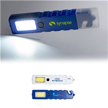 emergency hammer, flashlight, and seatbelt knife