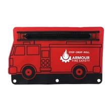 Fire Engine School Pouch