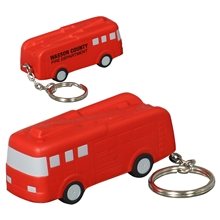 Fire Truck Key Chain - Stress Relievers