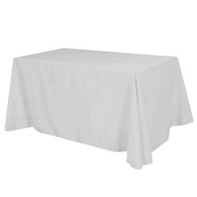 Flat All Over Dye Sub Table Cover - 4- sided, fits 6 table
